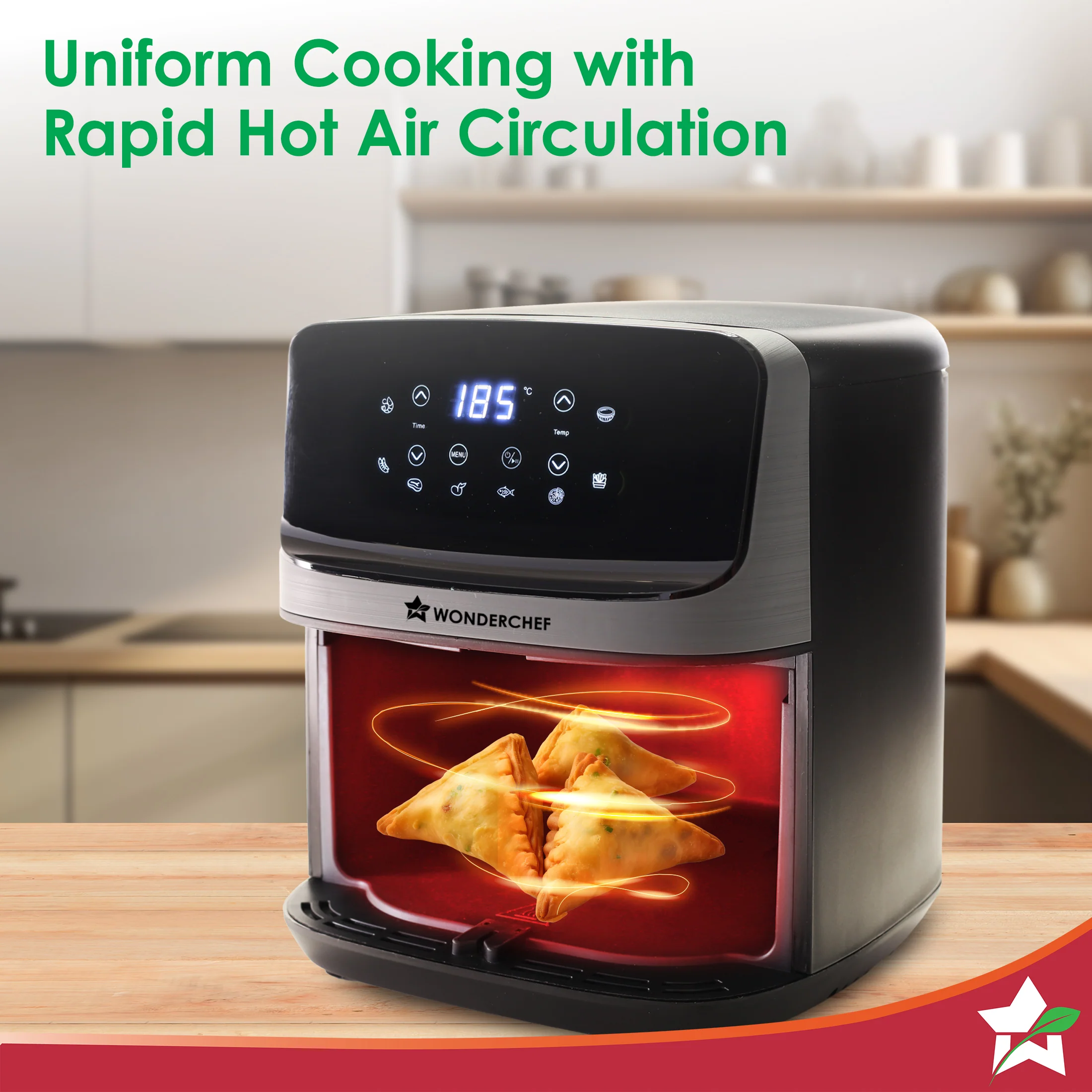 Regalia Digital Air Fryer, 1500W, 4.5L, 2-Yr Warranty - Image 4