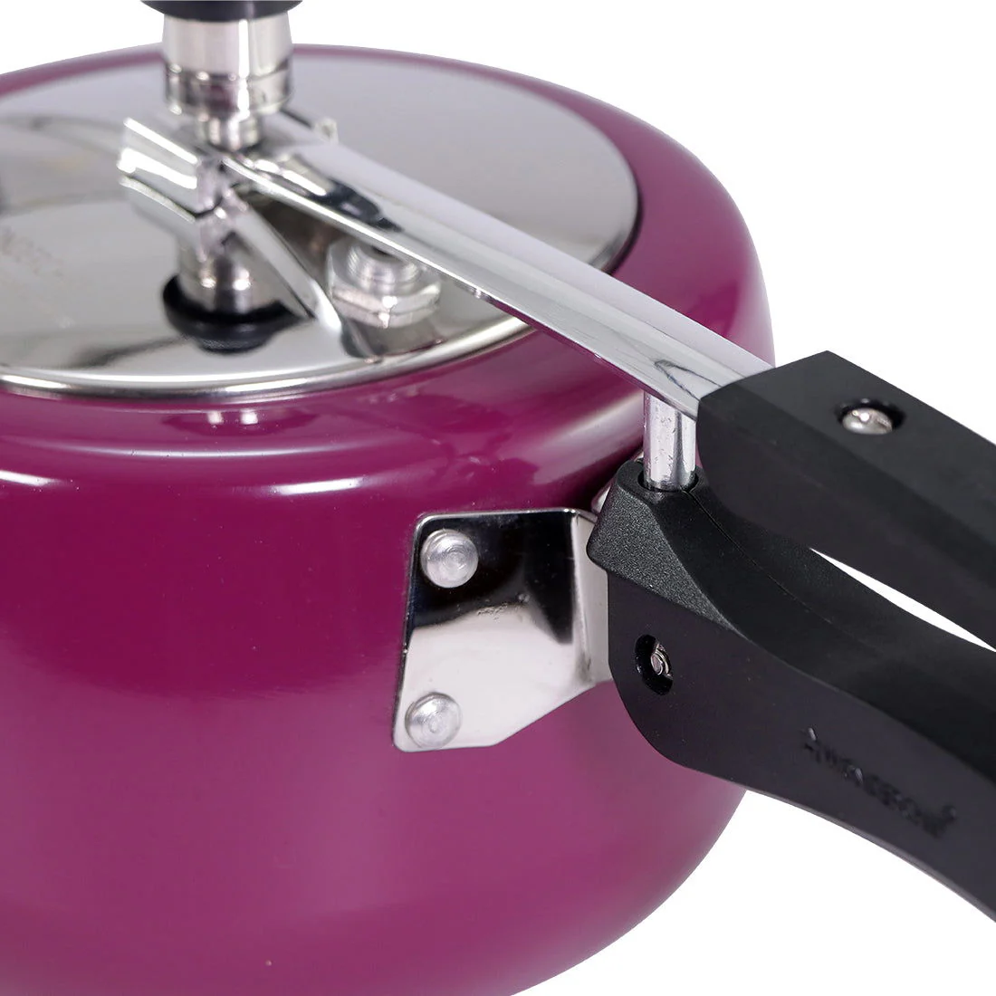 Regalia Induction Base 3L Pressure Cooker with Inner Lid, 2 Years Warranty, Purple - Image 2