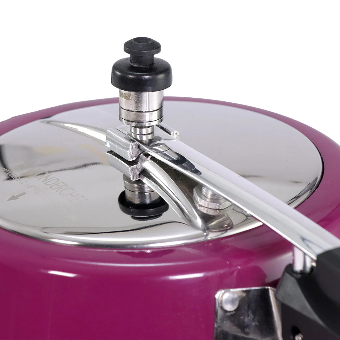 Regalia Induction Base 3L Pressure Cooker with Inner Lid, 2 Years Warranty, Purple - Image 3