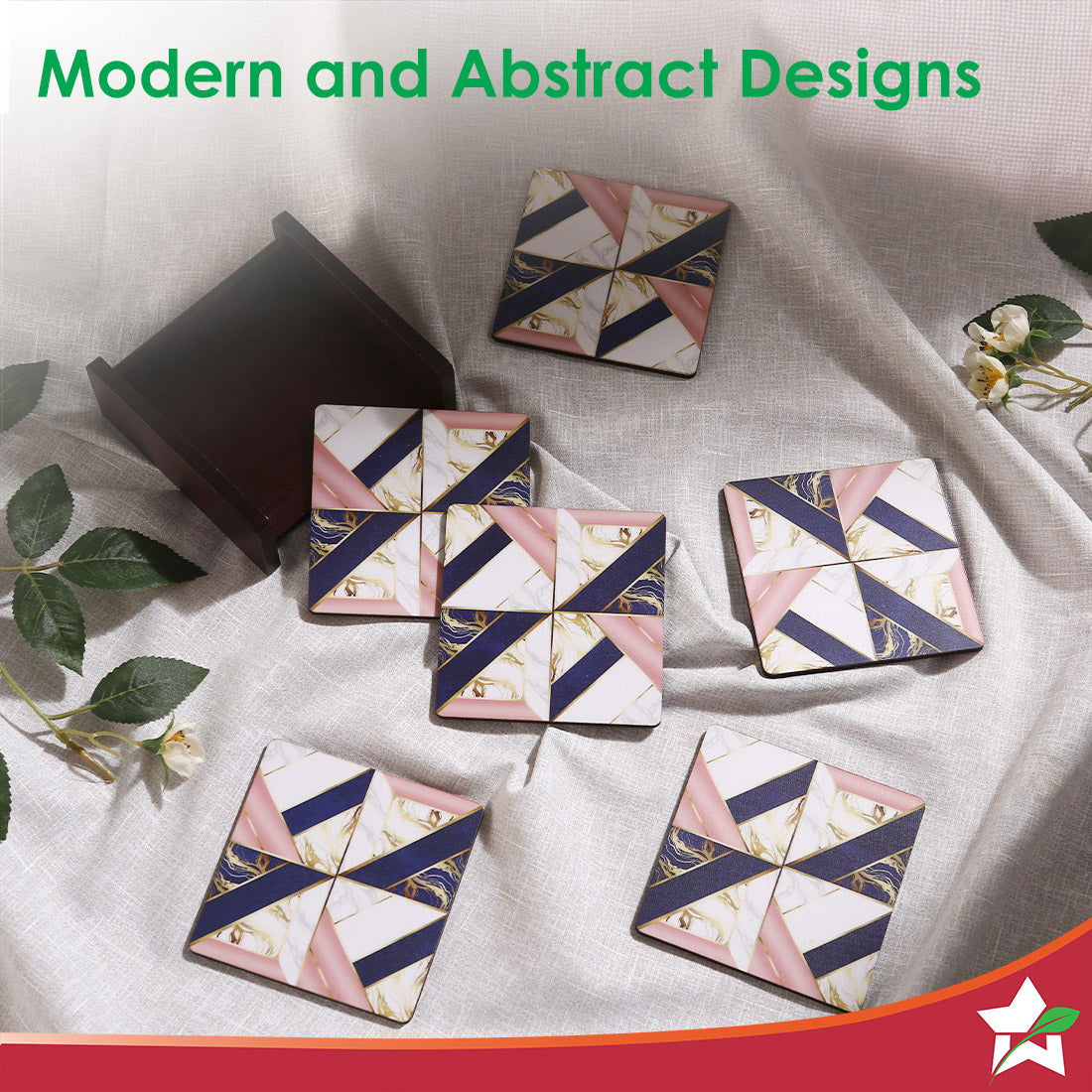 Regalia Pronto Coffee Maker + Coaster Set Gift Combo | Brew Coffee Machine | 6 Cups of Coffee in One Go | Set of 6 Coasters | Abstract Design | 2 Year Warranty on Coffee Maker - Image 4