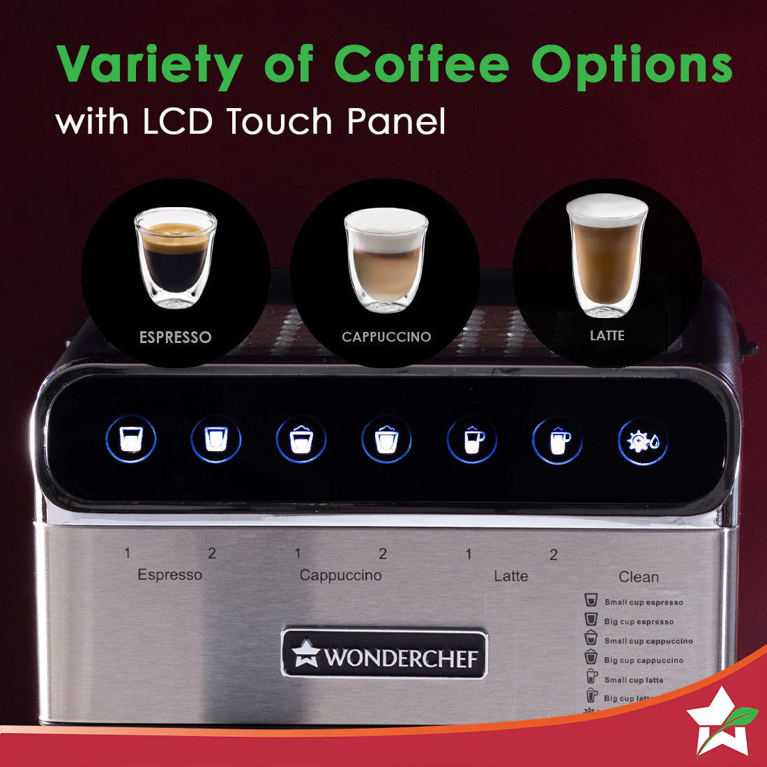 Regenta Automatic Coffee Maker | 20-bar Pressure | Automatic Milk Steamer | 2 Year Warranty - Image 3