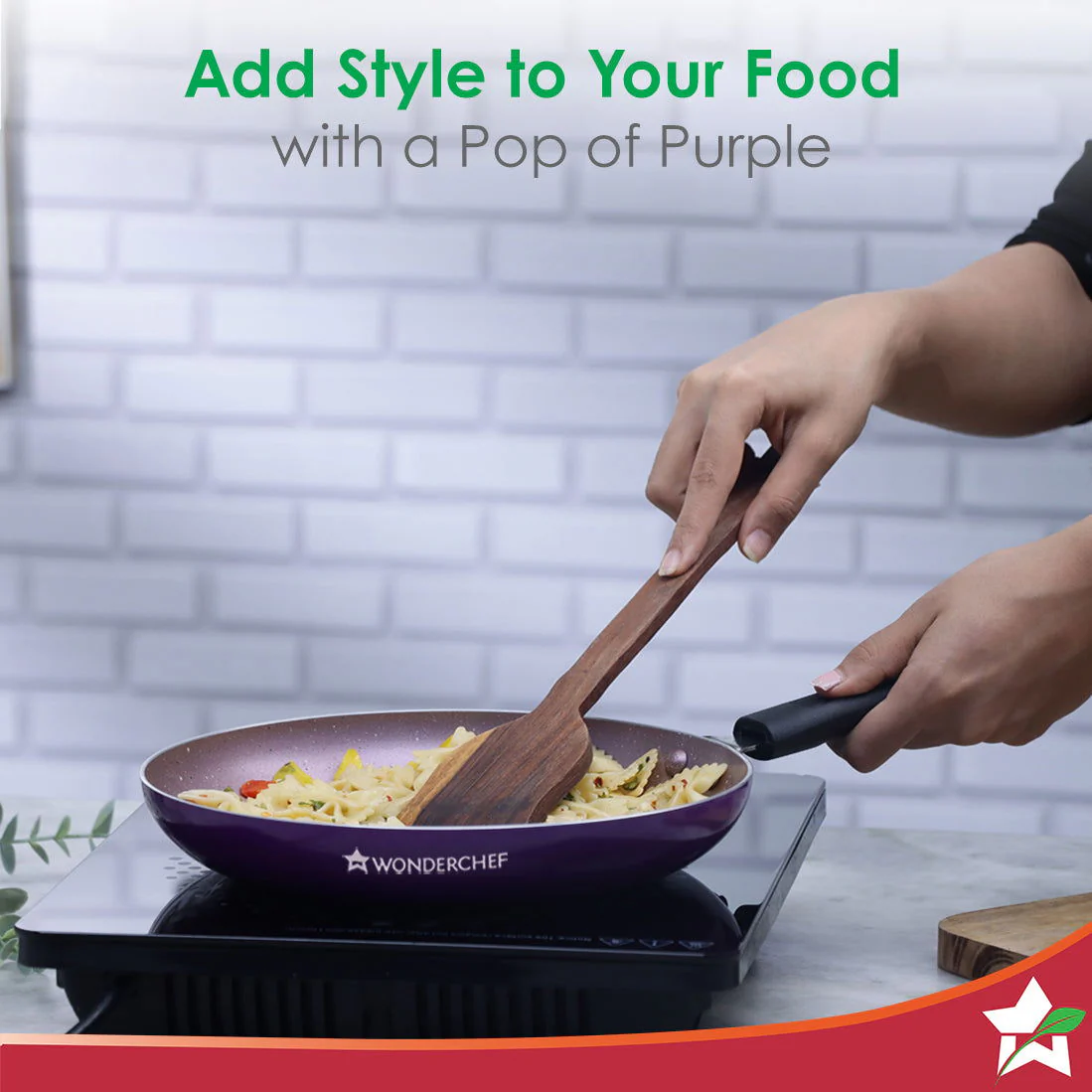 Wonderchef Renewed Valencia 24cm Fry Pan | Meta Tuff Non-Stick Coating | Virgin Grade Aluminum | PFOA/Heavy Metals Free - Image 3