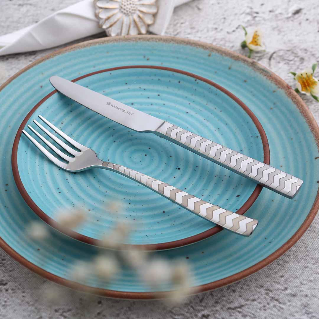 Roma Cultery Gift Set - Laser Etching - Set of 24 pcs - Image 3