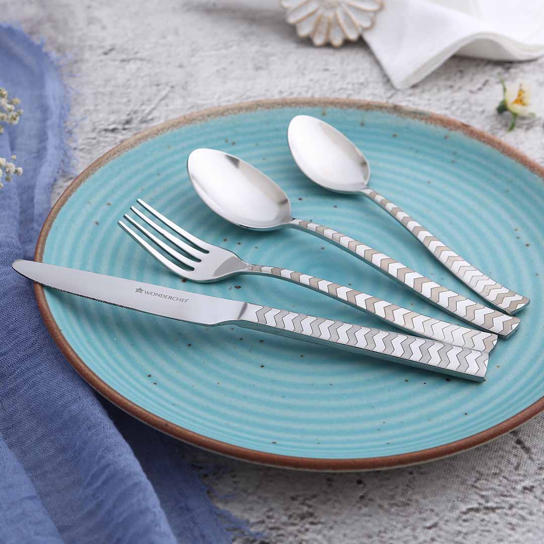 Roma Cultery Gift Set - Laser Etching - Set of 24 pcs - Image 4