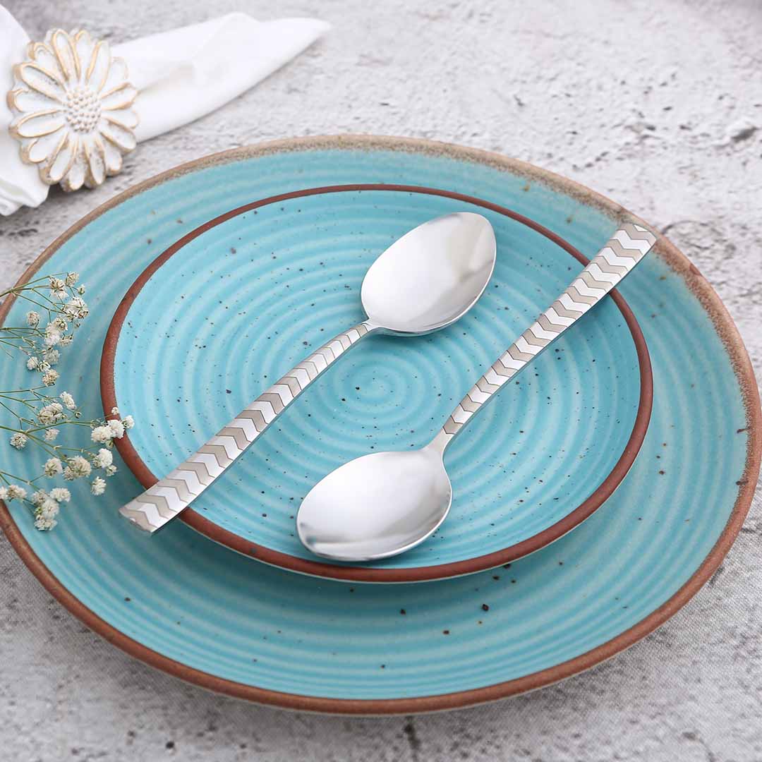 Roma Dinner Spoon - Laser Etching - Set of 6 pcs - Image 2