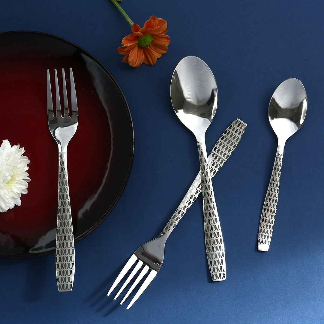 Roma Stainless Steel Cutlery Set of 24 pcs - Image 3