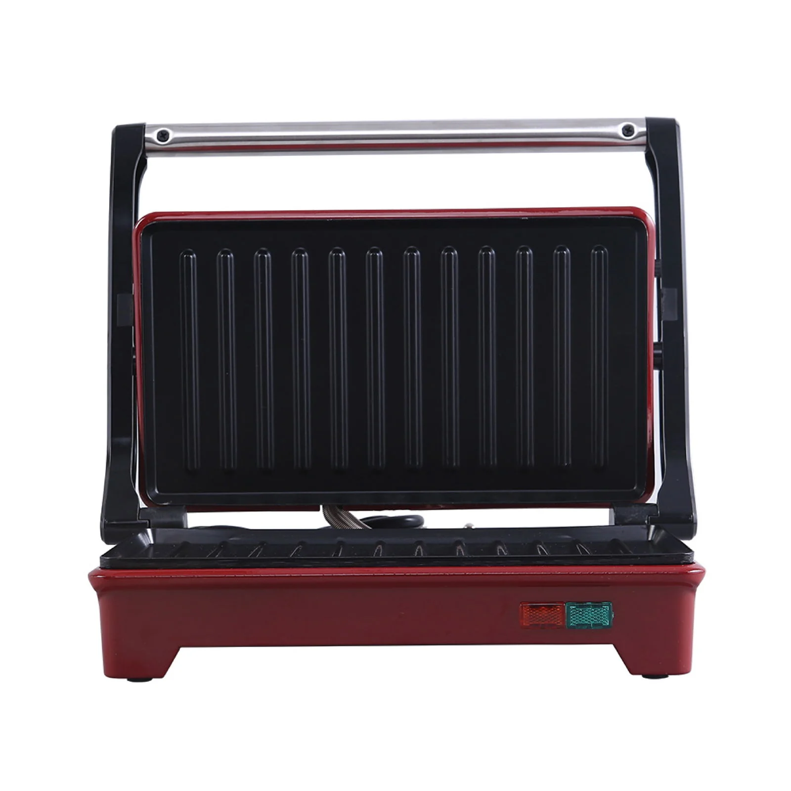 Sanjeev Kapoor Tandoor Mini Plus | Crimson Edge Electric Contact Grill & Sandwich Maker| 3-in-1 Toaster, Griller & Sandwich Maker| Cool Touch Handle|Auto Shut Off | 1 Year Warranty| Red - Image 2