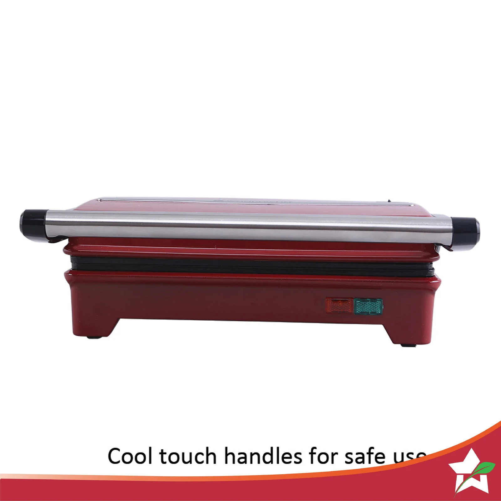 Sanjeev Kapoor Tandoor Mini Plus | Crimson Edge Electric Contact Grill & Sandwich Maker| 3-in-1 Toaster, Griller & Sandwich Maker| Cool Touch Handle|Auto Shut Off | 1 Year Warranty| Red - Image 6