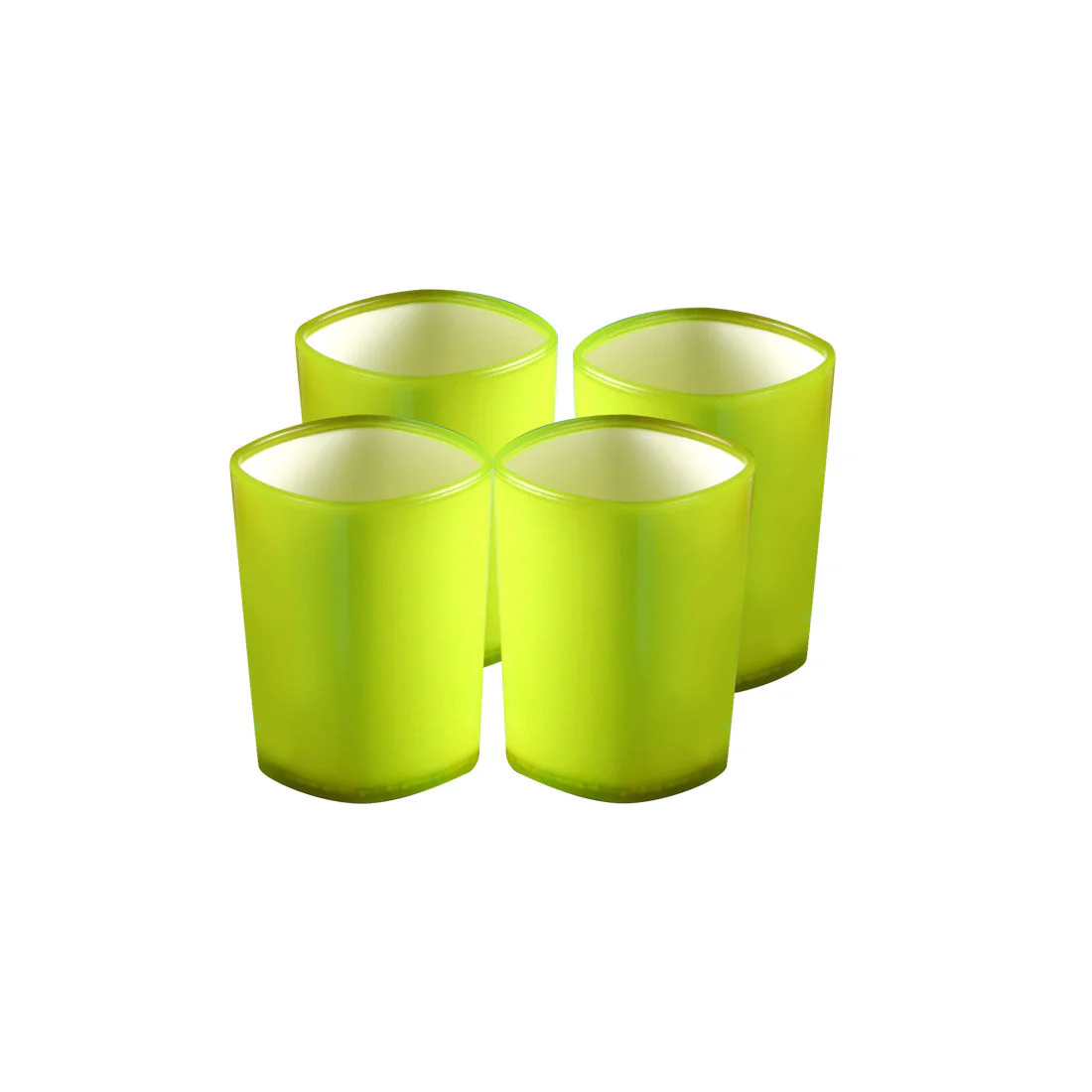 Servin Glass 4pc set Green - Image 2