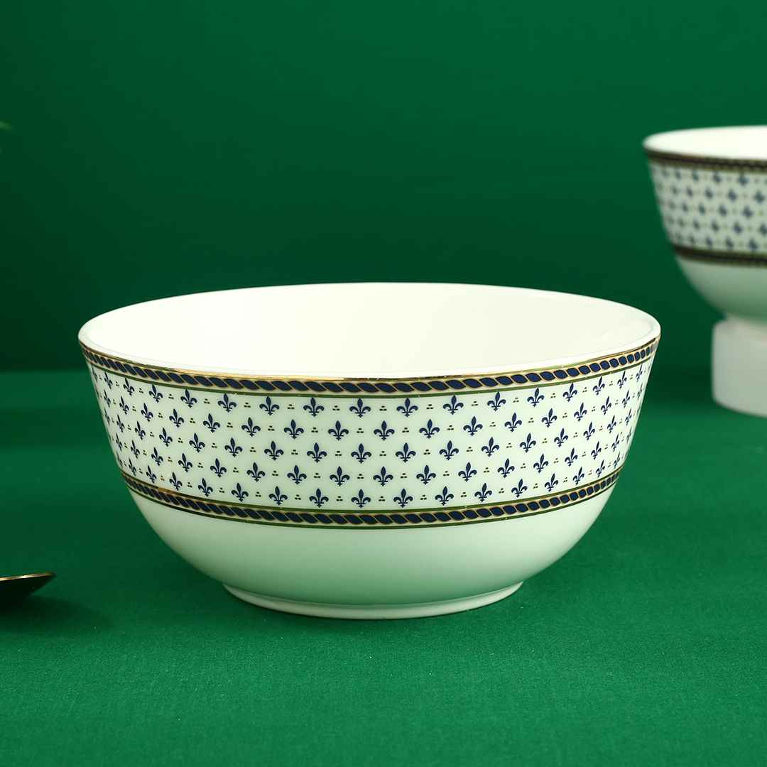 Sicilia Fine Bone China 6" Serving Bowl - Royal Blue - 1 Pc - Image 3