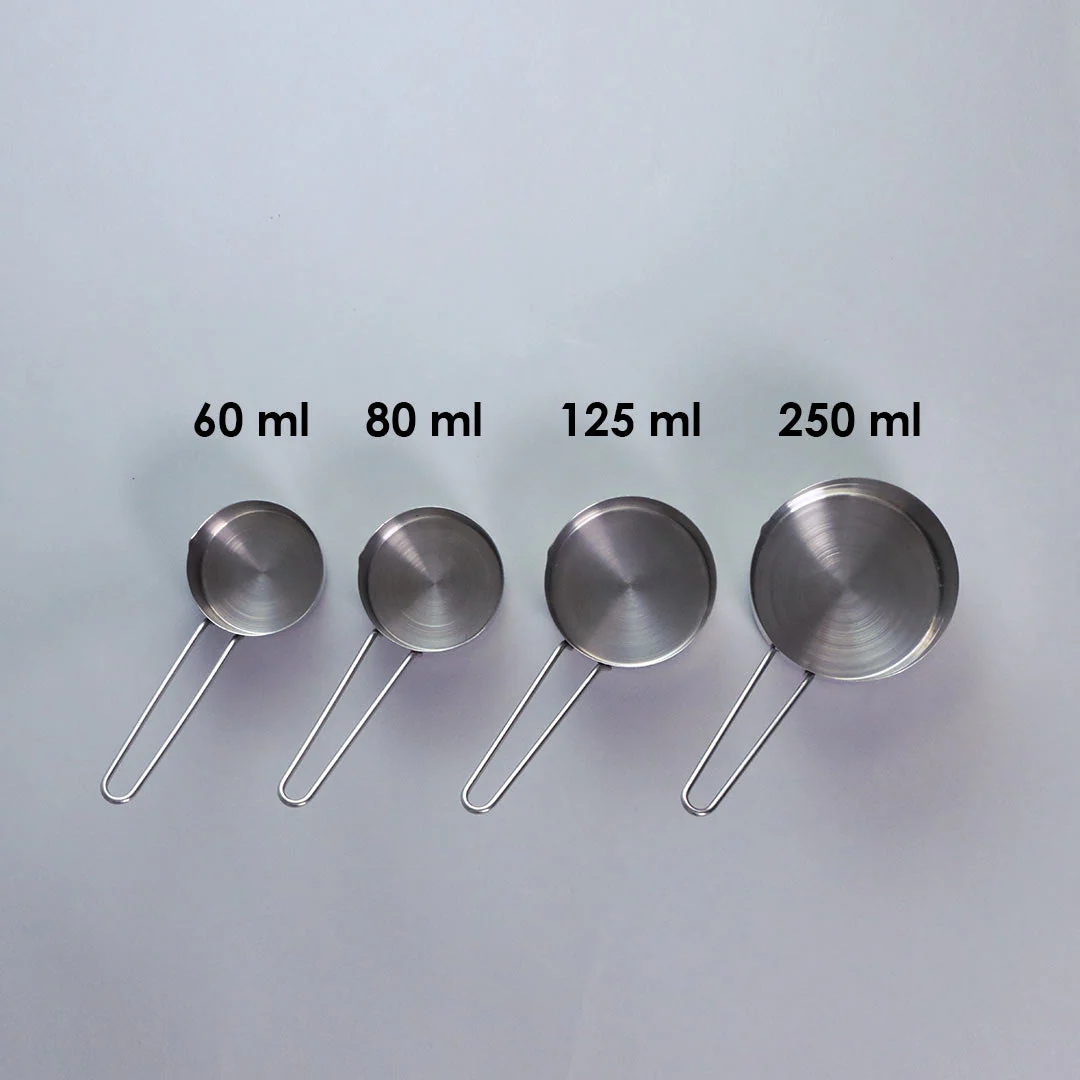 Ambrosia Stainless Steel Measuring Cups - Set of 4 - Image 3