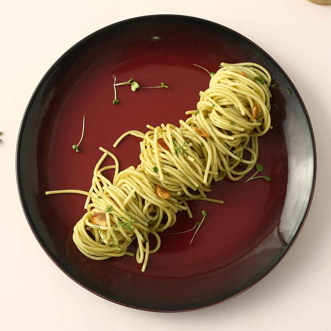 Teramo Red Glaze Dinner Plates Set of 2 - Image 3