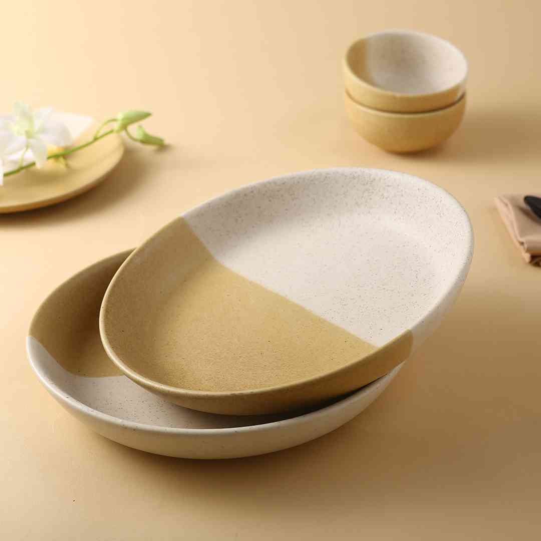 Teramo Yellow Pasta Plate 1 Pc - Image 5