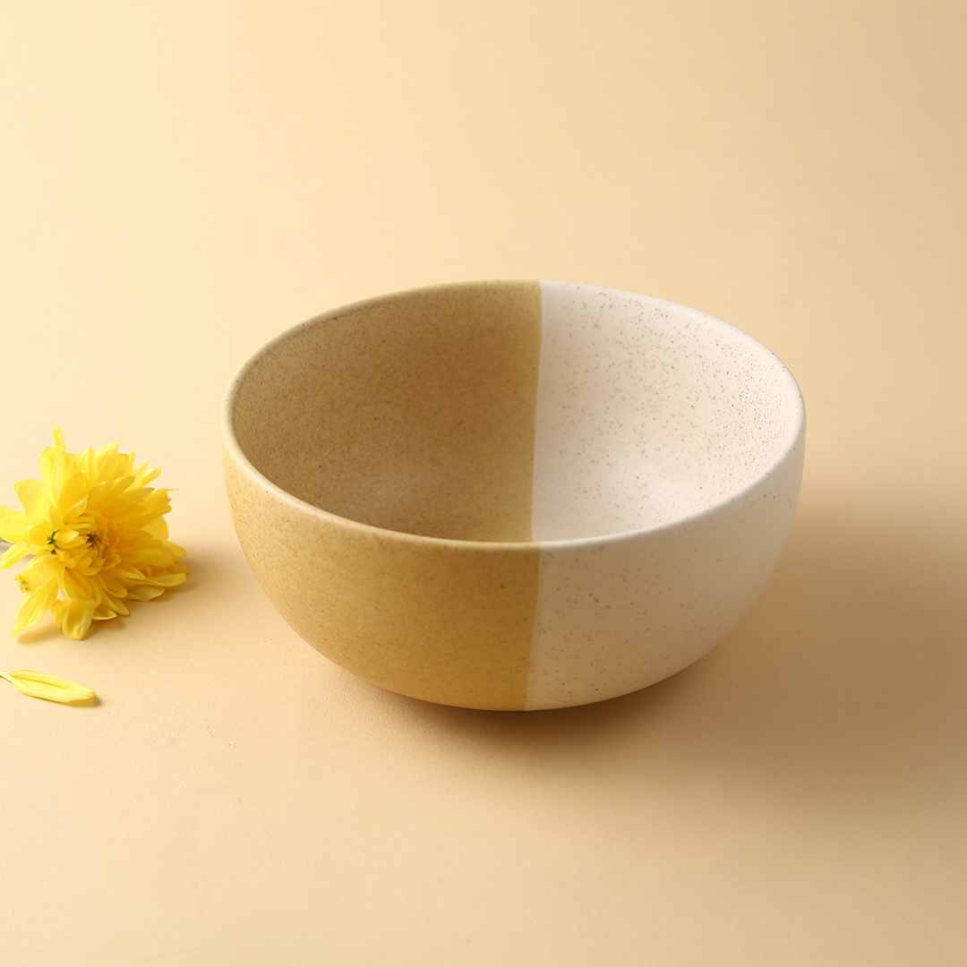 Teramo Yellow Serving bowl 1 Pc - Image 5