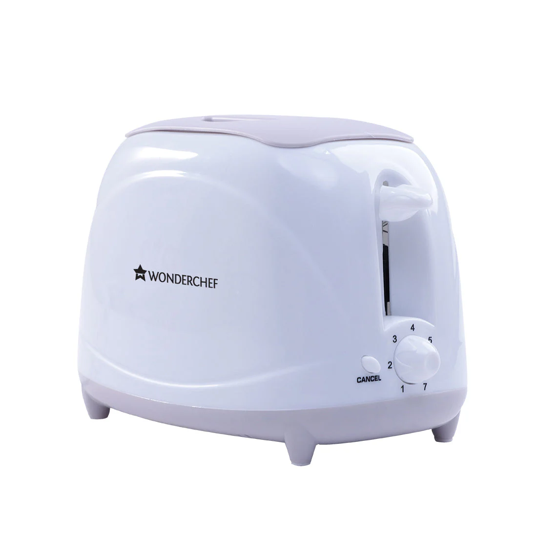 Ultima Pop-up Toaster with Lid Cover|700 Watt| 2 Bread Slice Automatic Pop-up Electric Toaster for Kitchen| 7- Level Browning Controls|Wide Bread Slots| Auto Shut Off|Mid Cycle Cancel Feature| Removable Crumb Tray| Easy to Clean| White| 2 Year Warranty - Image 2