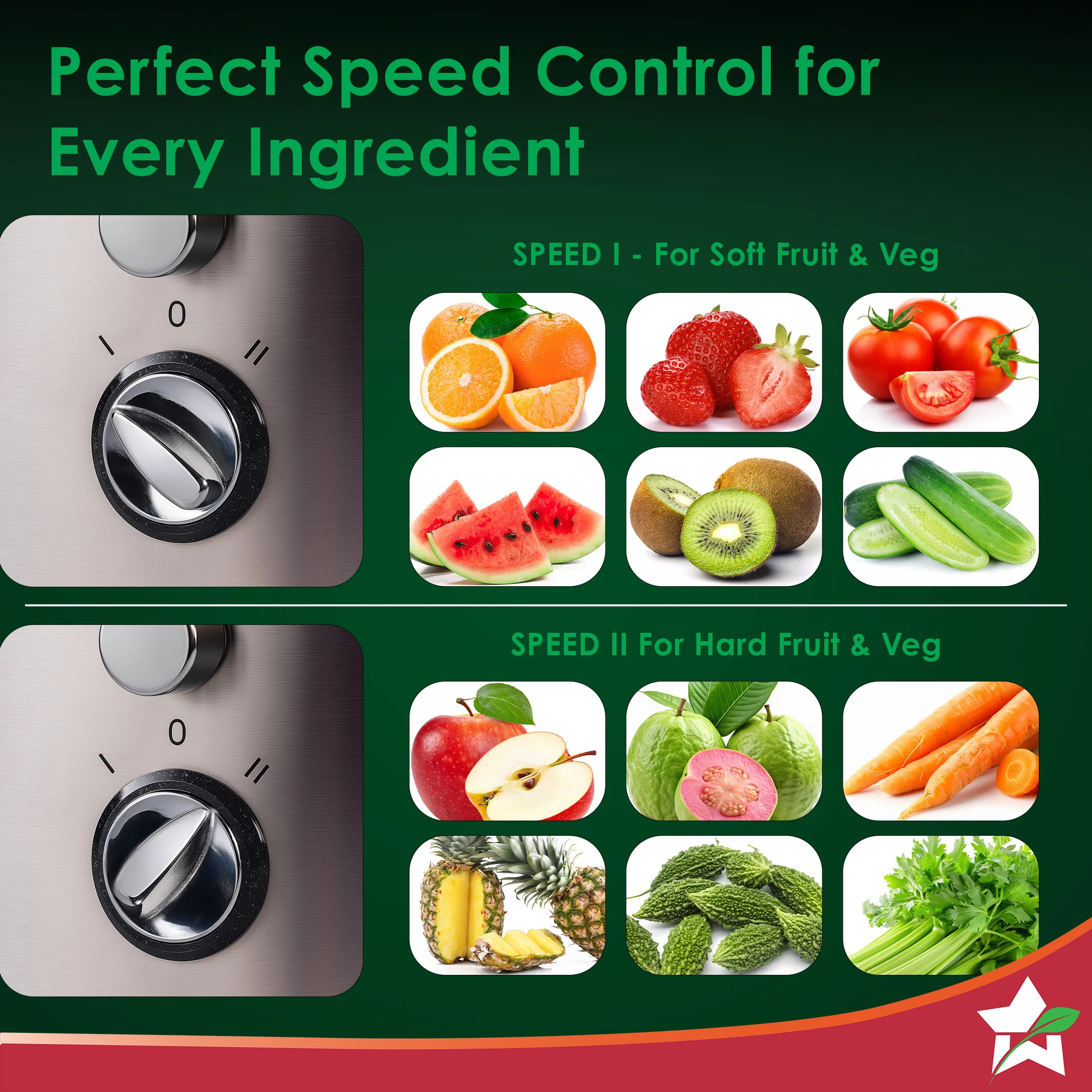 Venezia Centrifugal Juicer for Home | 500W | Fresh Fruit & Vegetable Juice in Seconds | Dual Speed Control | Pulp Separator for Easy Cleaning | Wide Feeding Mouth | 2-Year Warranty - Image 6