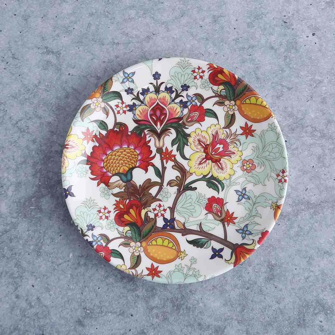 Venice 7" Quarter Plate - Red (Set of 6) - Image 5