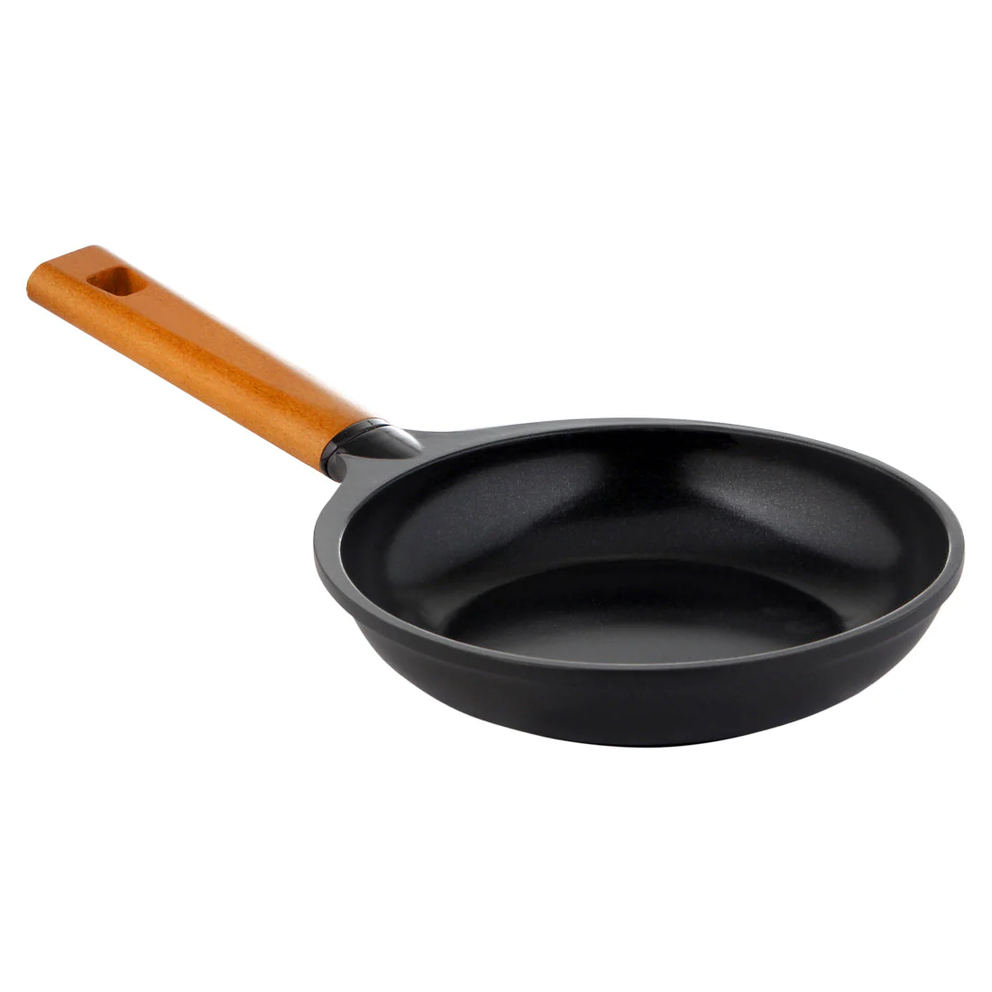 Caesar Non-Stick Fry Pan 26cm | Ideal for Saute / Frying | German Beechwood Handle | Gas & Induction Friendly | PFOA Free | 5 Year Warranty | Black - Image 4