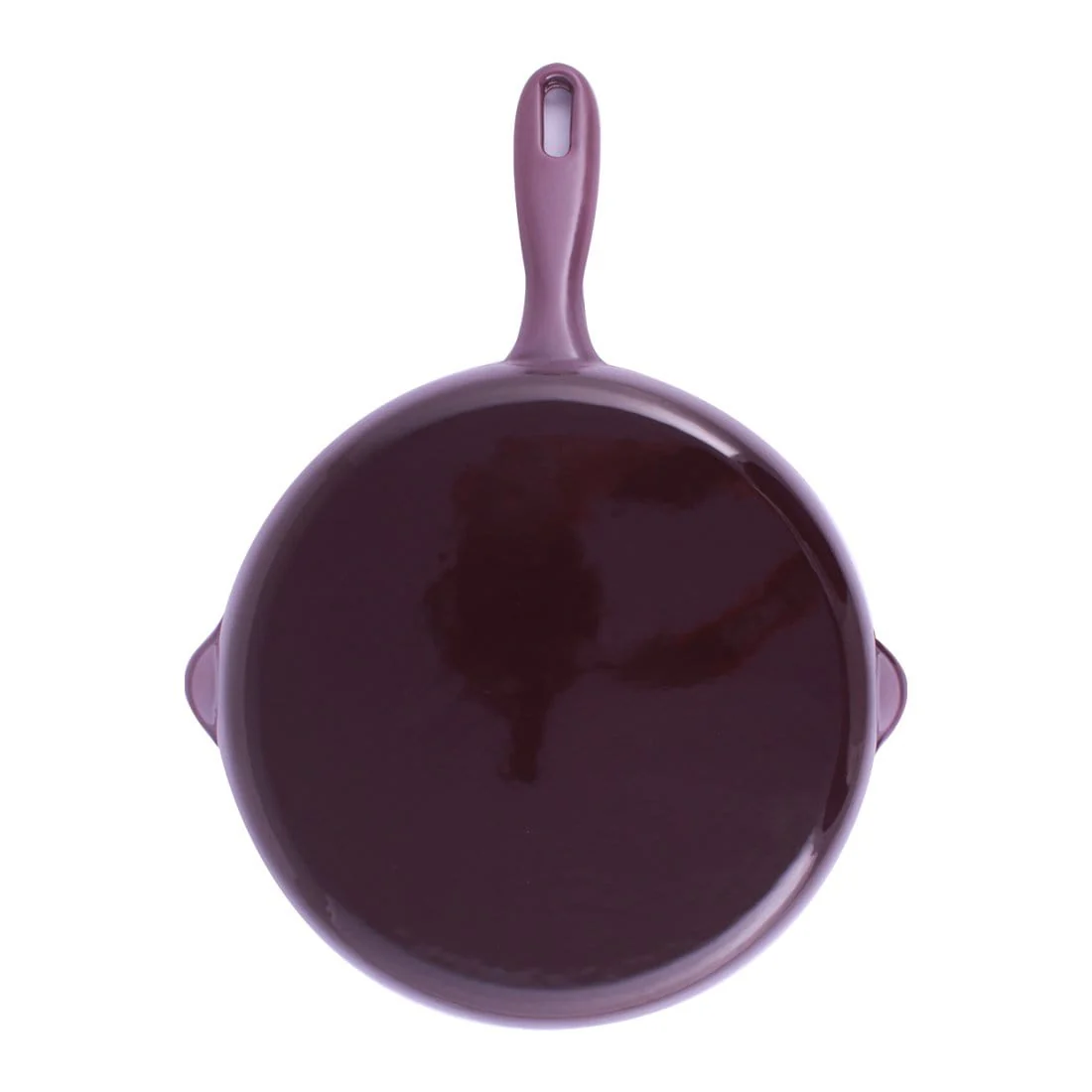 Ferro Cast-iron 26 cm Frying Pan, Corrosion-Resistant Coating, Compatible on Induction, 1.6 L, 5 Years Warranty, Purple - Image 11