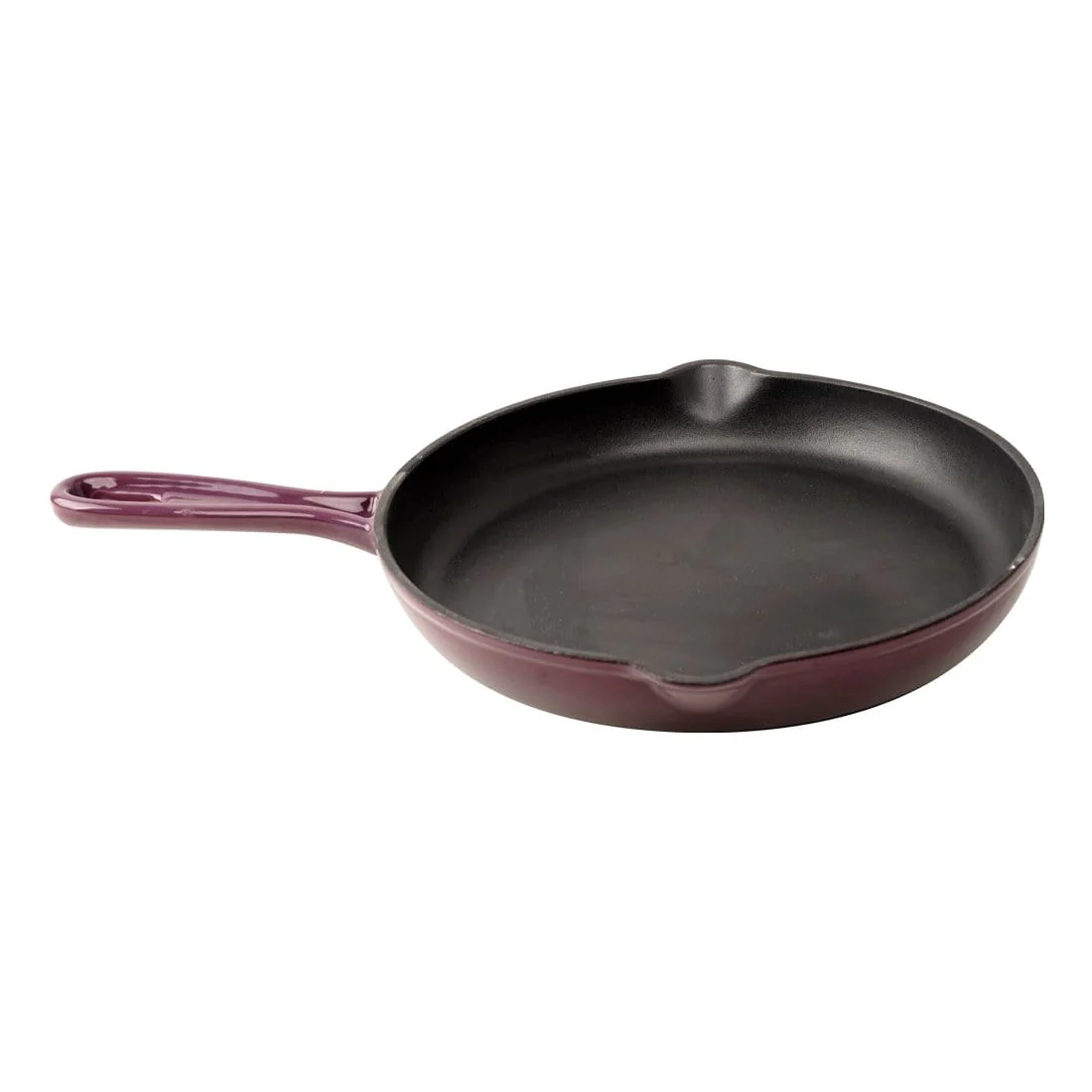 Ferro Cast-iron 26 cm Frying Pan, Corrosion-Resistant Coating, Compatible on Induction, 1.6 L, 5 Years Warranty, Purple - Image 6