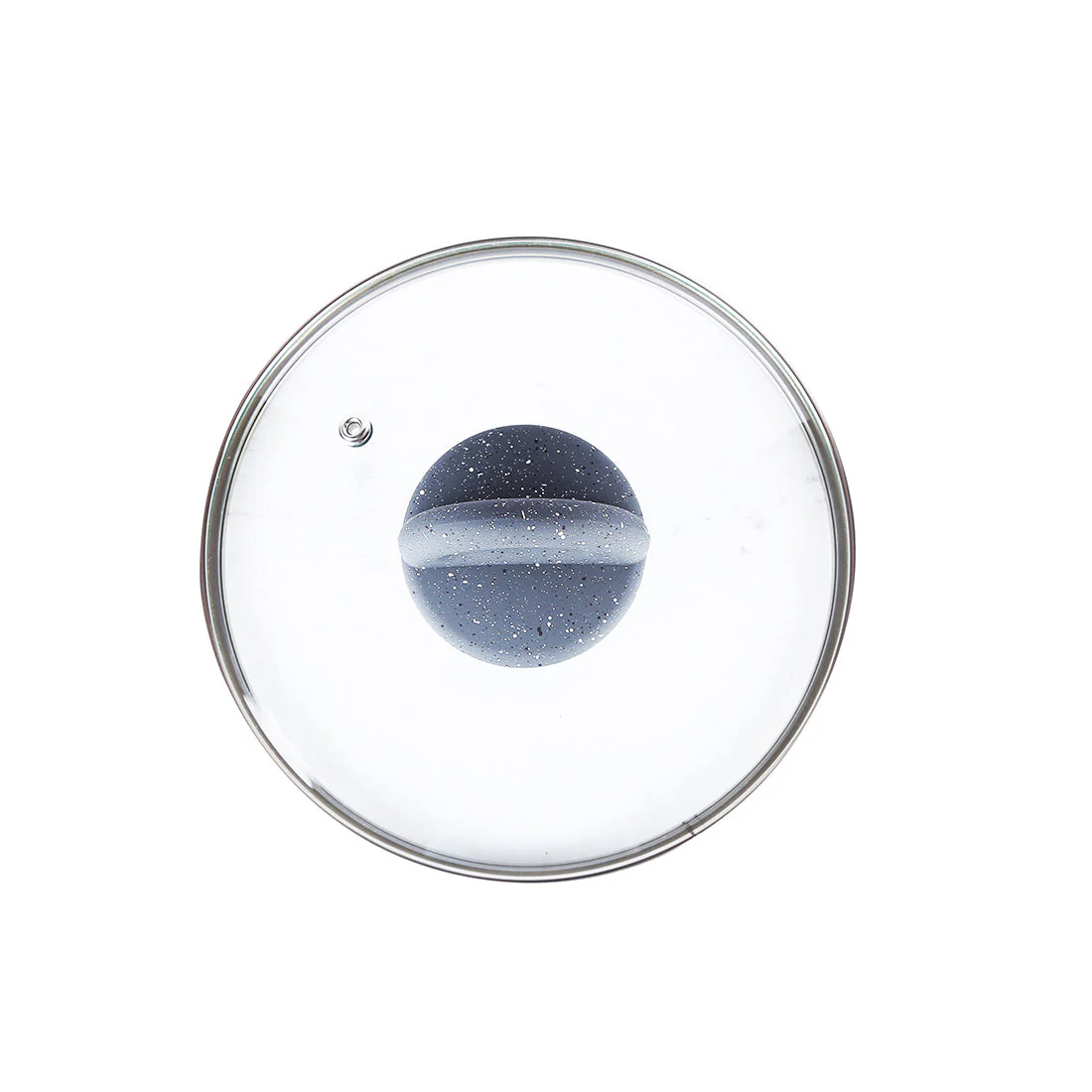 Granite 24 cm Non-Stick Casserole | Glass Lid |Induction Bottom | Soft-Touch Handles | Virgin Aluminium | PFOA and Heavy Metals Free | 3.5mm | 4 liters | 2 Year Warranty | Grey - Image 7