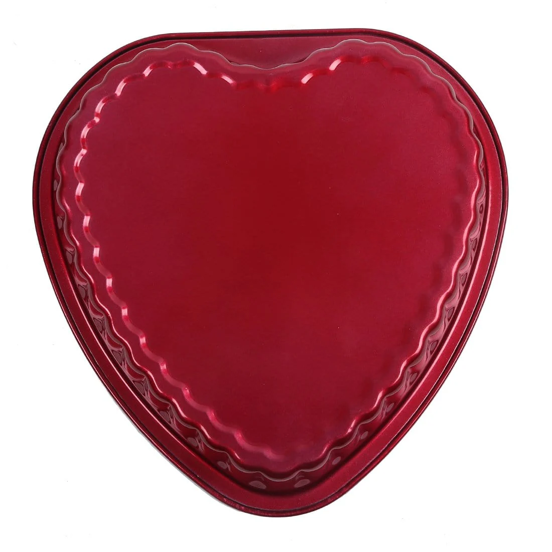 Carbon Steel Heart Shaped Cake Mould, 28cm - Image 3