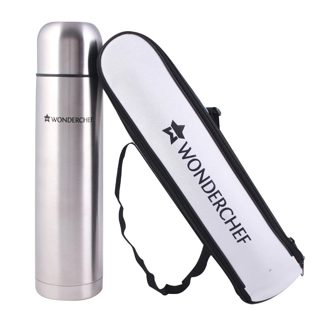 Hot-Bot, 500ml, Double Wall Stainless Steel Vacuum Insulated Hot and Cold Flask with Travel Pouch, Copper Plated Inner Wall, Spill & Leak Proof, 2 Years Warranty - Image 2