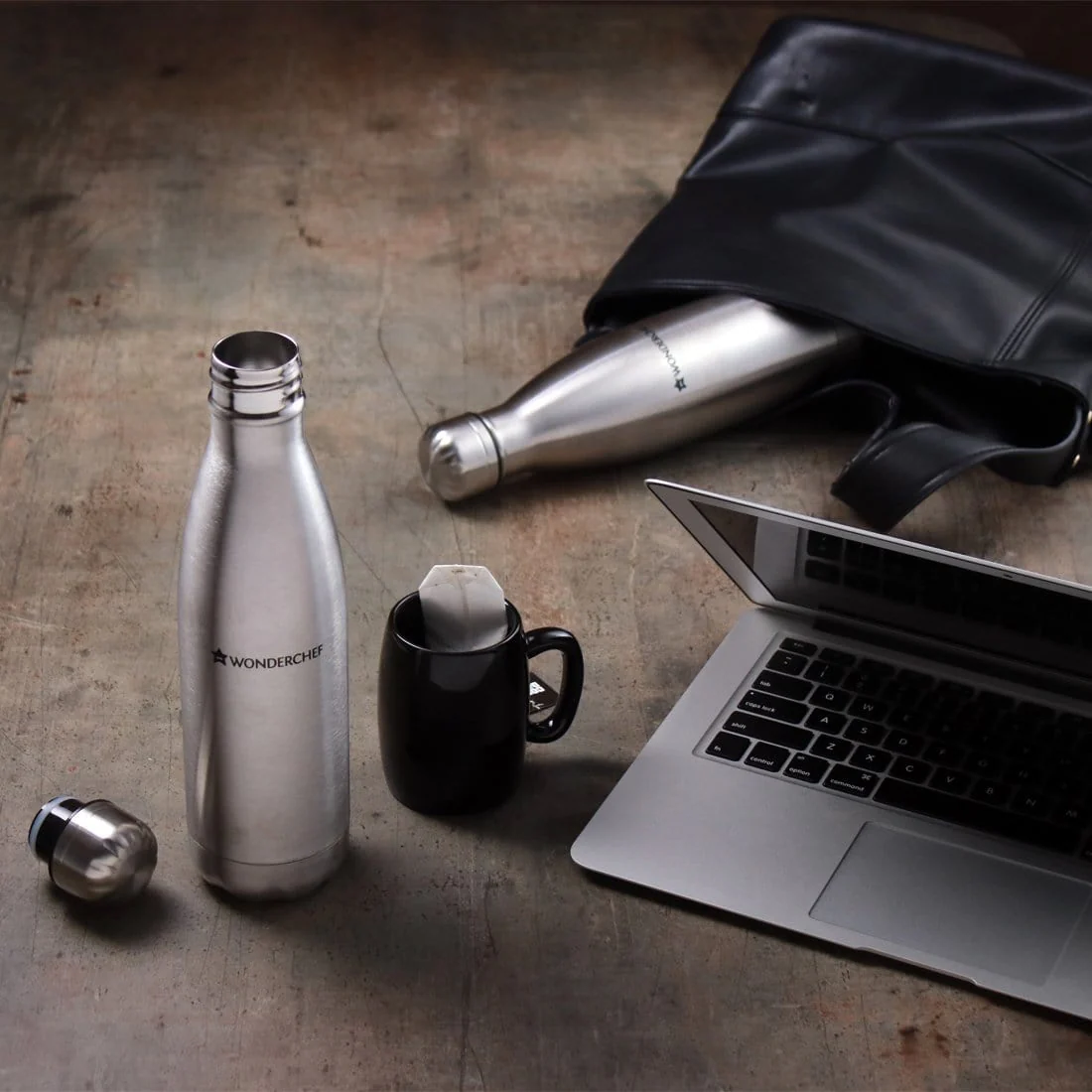 Stainless Steel Hydro Bot 500 ml | Gift Box Packing | Single wall | Non-insulated | 304 Stainless Steel | Non Toxic | BPA free | Rust Free | Light weight | For Home, Office & Travel | Spill and Leak proof | Wide Mouth | Easy to Clean | 2 Years Warranty - Image 11