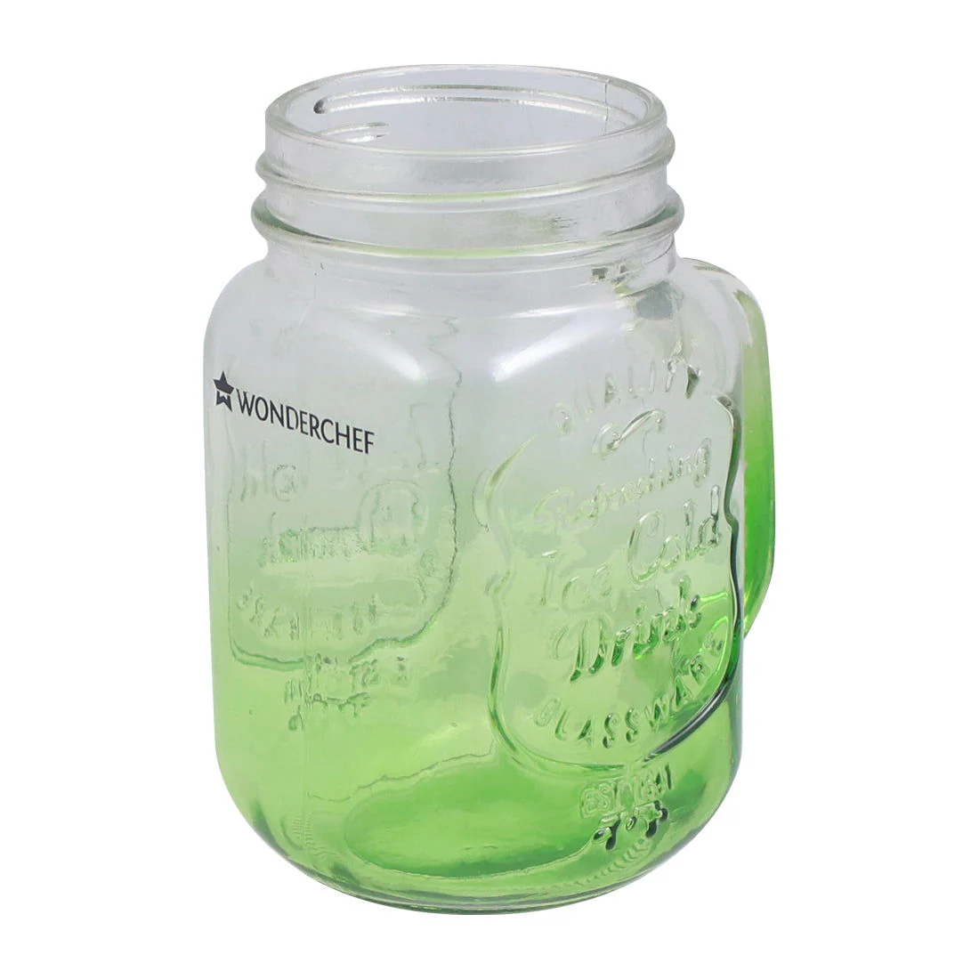 Mason Jar Set 450Ml (Red And Green) - Image 6
