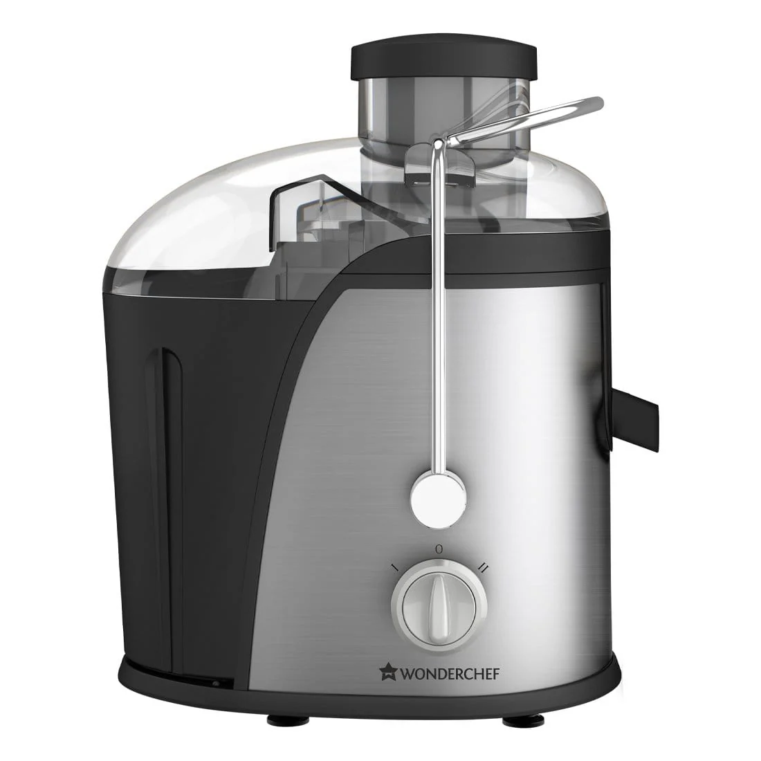 Monarch Centrifugal Electric Juicer for Fruits and Vegetables, 400W| Juicer Mesh with Stainless Steel Sieve| Dual Speed| BPA free Anti Drip Juicer Machine, Appliance| Easy to Clean |Compact Healthy Juicer Machine| 2 Year Warranty | Black/Silver - Image 2