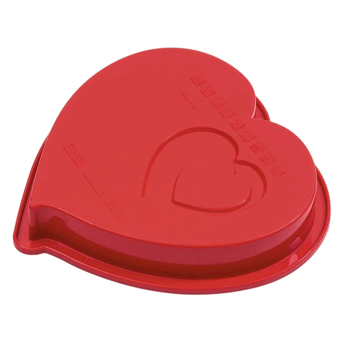Pavoni Platinum silicone Cuore Heart Shaped Cake Mould - Image 9