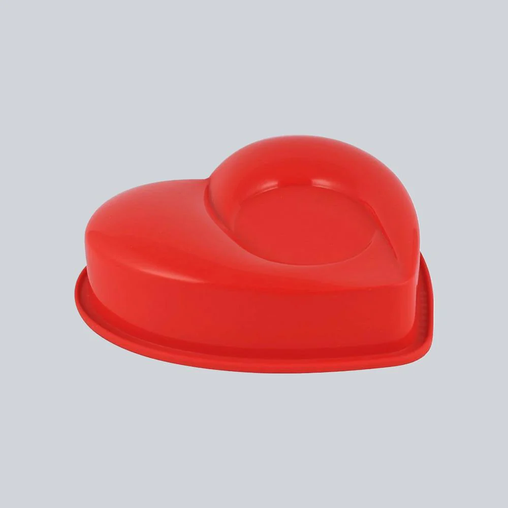 Pavoni Platinum Silicon Heart Shaped Cake Mould - Image 2