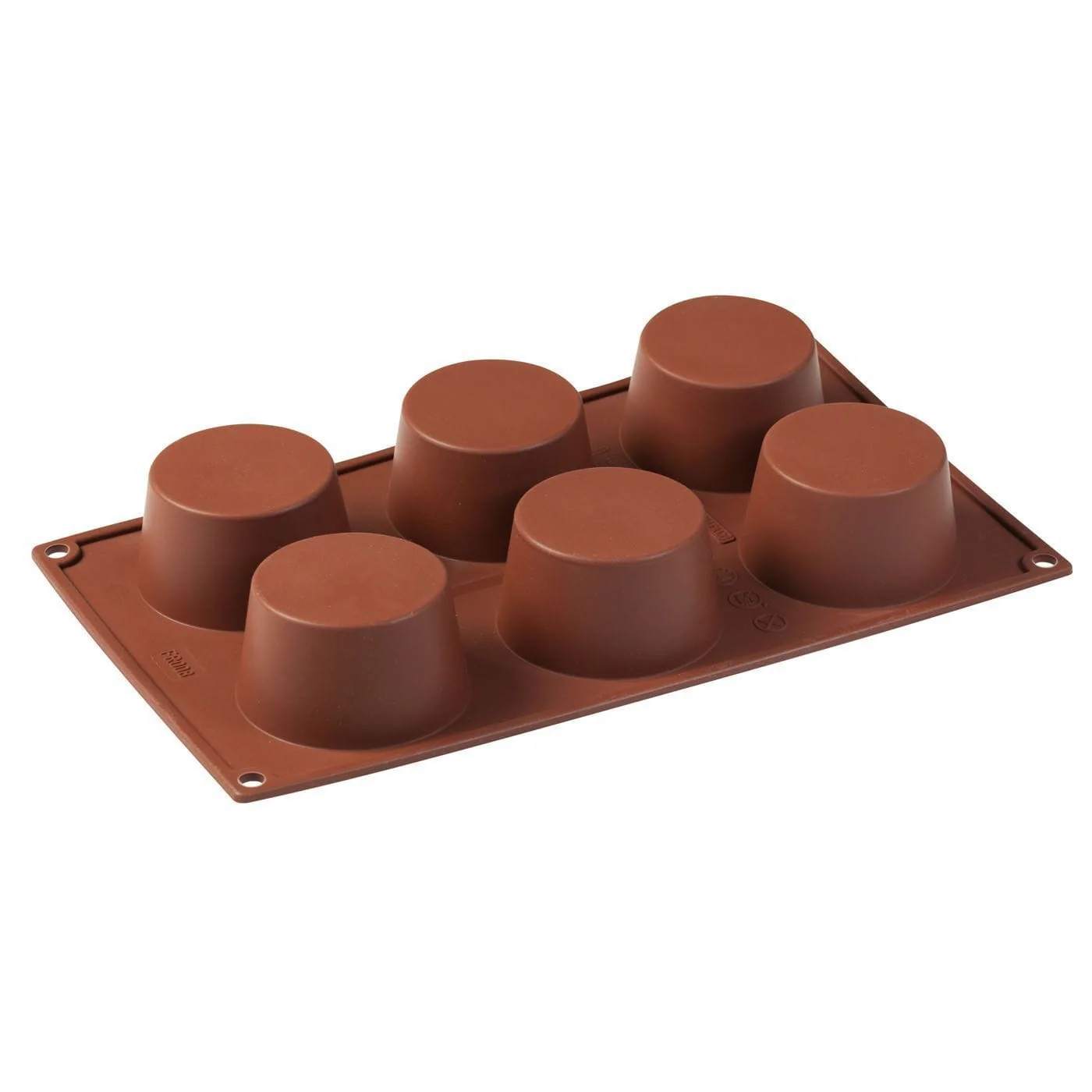 Pavoni Platinum silicon Muffin 6 Portions Mould - Image 3