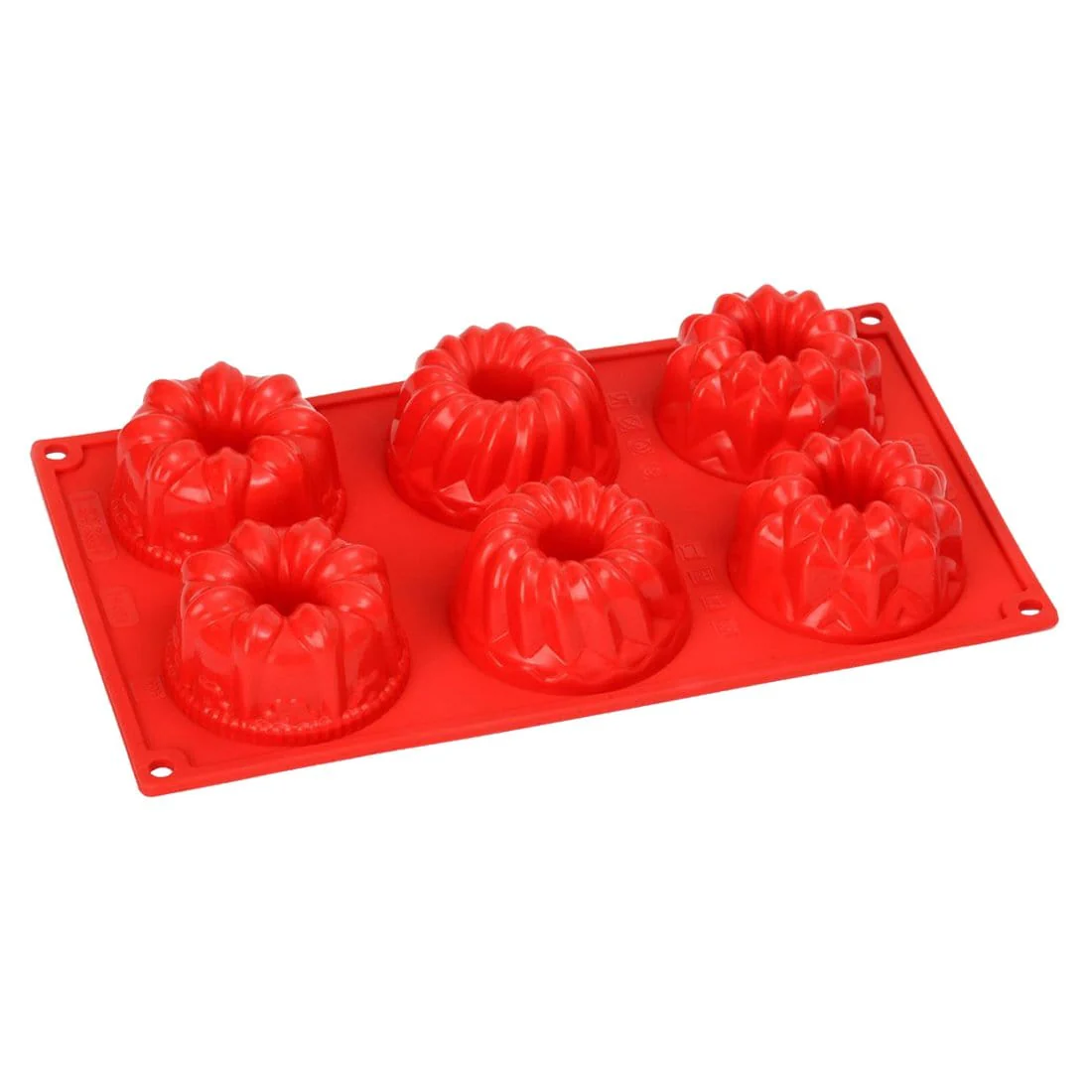 Pavoni Platinum silicone Multi-Forme 6 Portions Mould - Image 6
