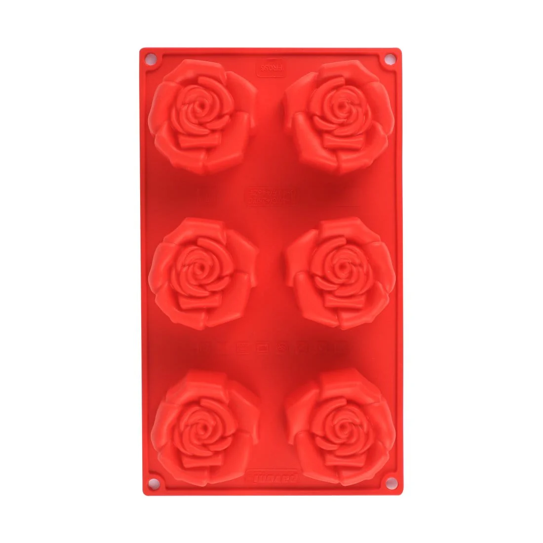 Pavoni Platinum Slilicon Rosa Fiorita 6 Portions Mould - Image 3