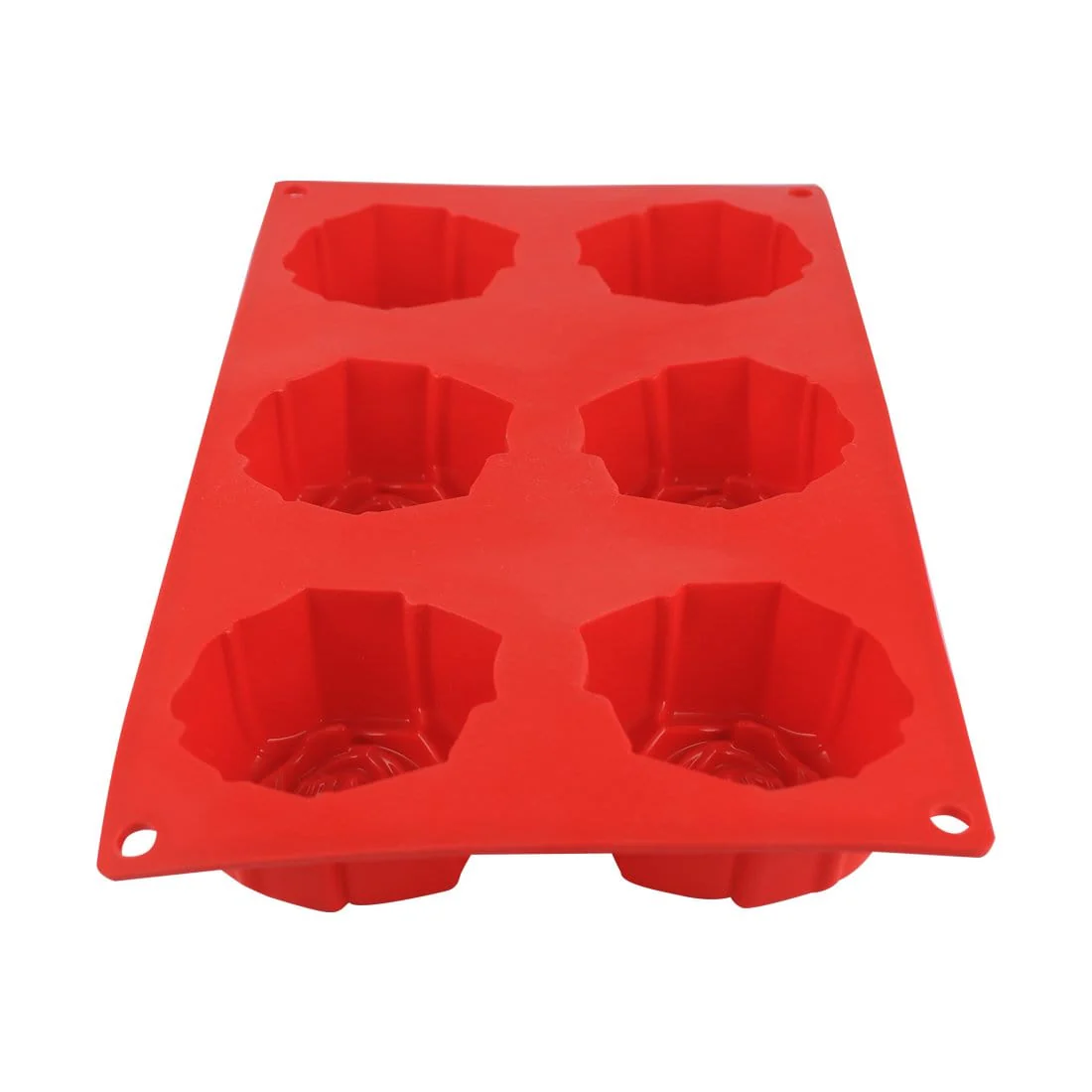 Pavoni Platinum Slilicon Rosa Fiorita 6 Portions Mould - Image 5