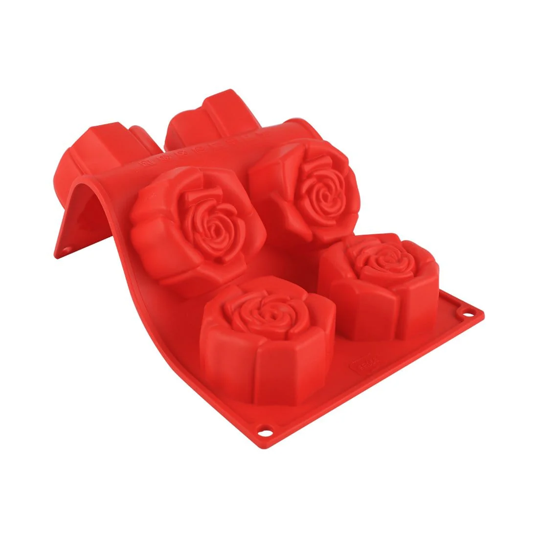 Pavoni Platinum Slilicon Rosa Fiorita 6 Portions Mould - Image 8