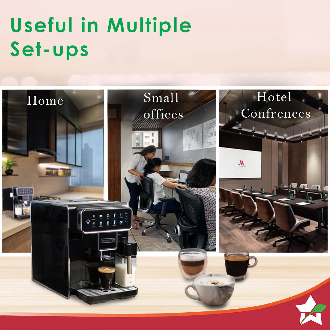 Wonderchef Renewed Regenta Fully Automatic Coffee Machine | For brewing Americano, Cappuccino, Latte, Macchiato, Flat White, Espresso | Bean-To-Cup Coffee at 19 bar pressure - Image 7