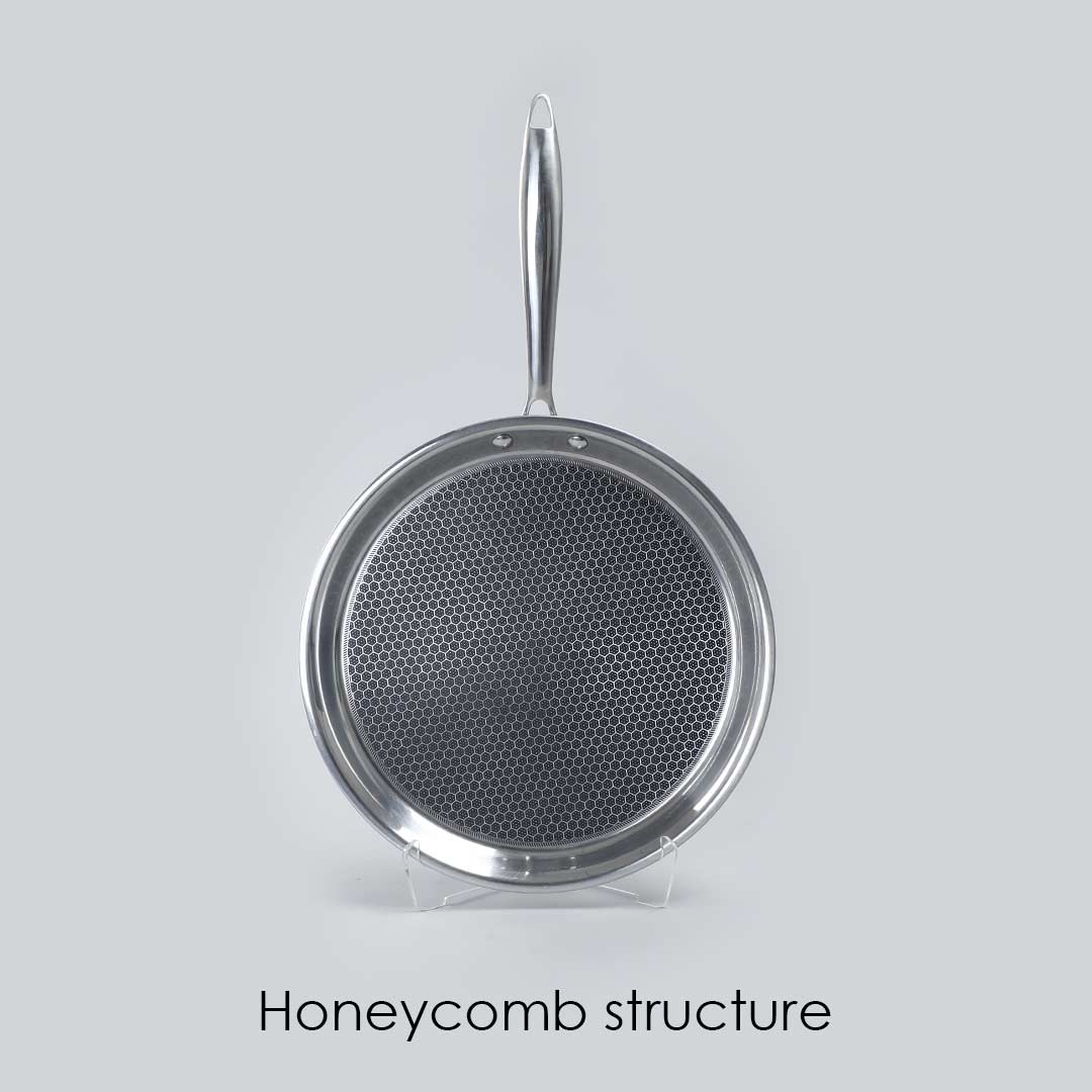 Stanton Stainless Steel 30 cm Nonstick Dosa Tawa | Non Stick Tawa | 2.5 mm | Black - Image 4