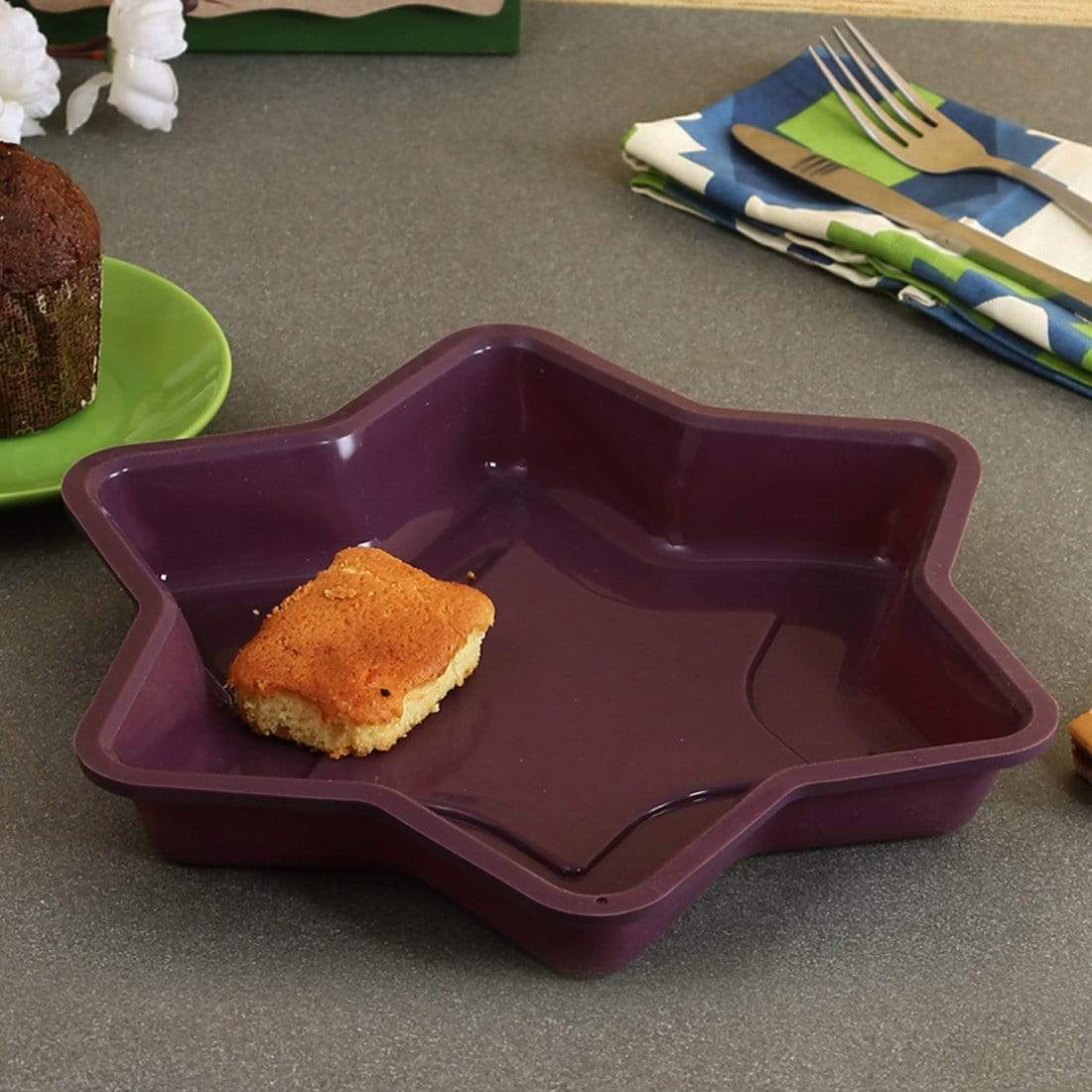 Star Cake Mould, Silicone with 2 years warranty - Image 6