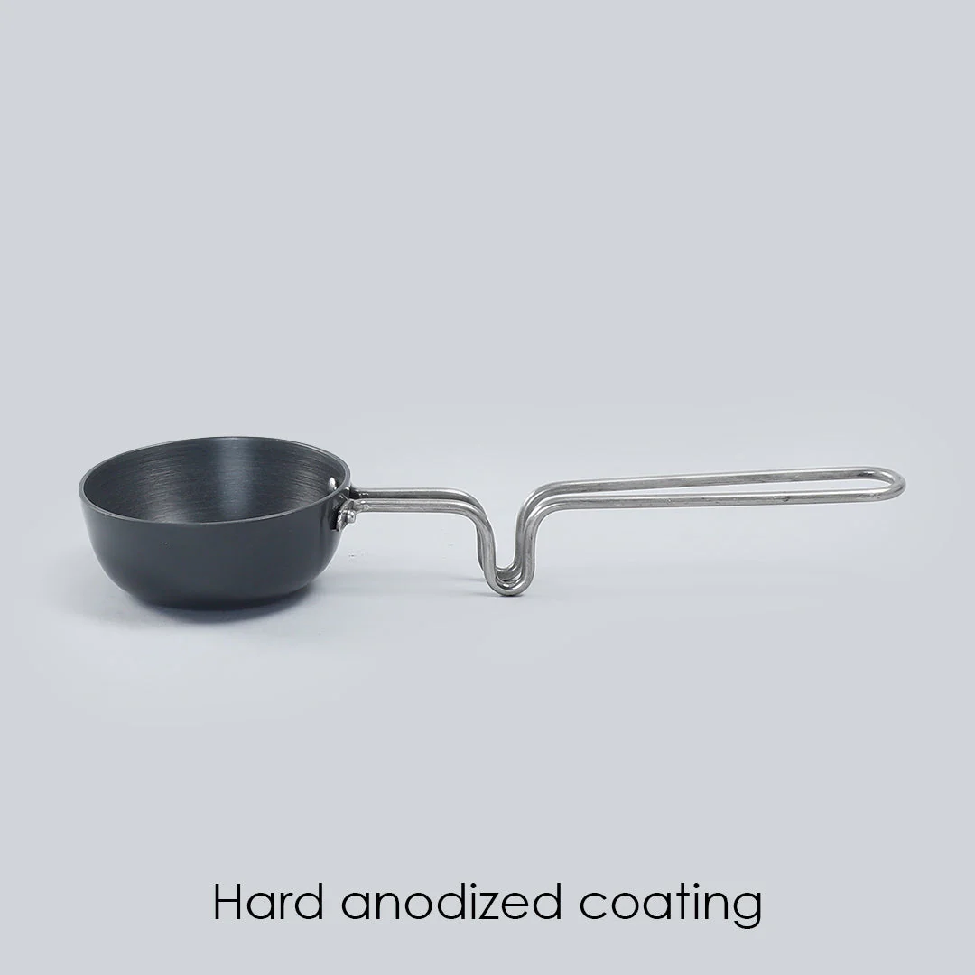 Aluminium Hard anodized Tadka Pan Large - Image 3