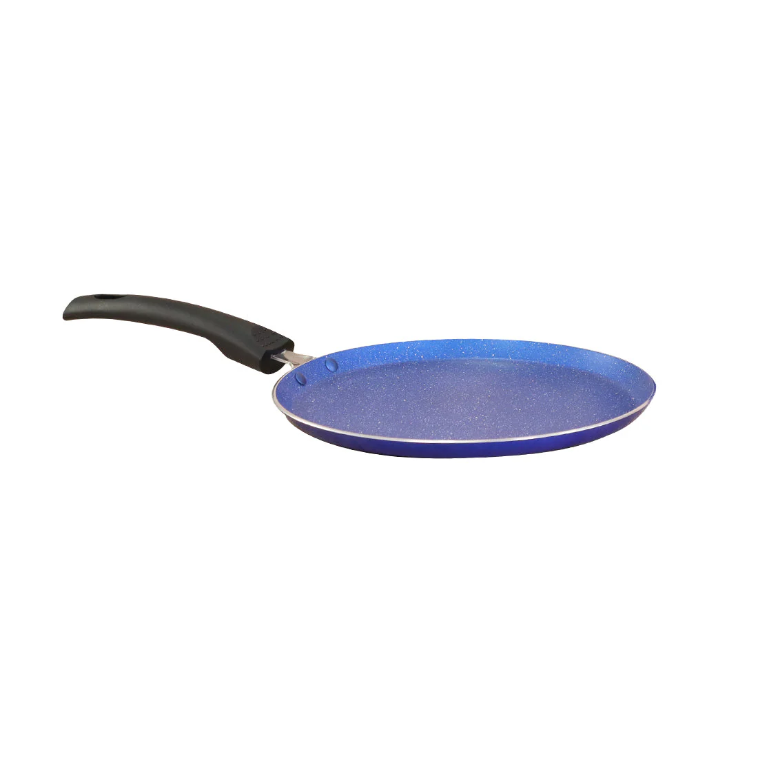 Trendy Nonstick Set, 4Pc (Kadhai With Stainless Steel Lid, Frying Pan, Dosa Tawa), Cool Touch Handles, Pure Grade Aluminium, PFOA Free, 2 Years Warranty, Blue - Image 3
